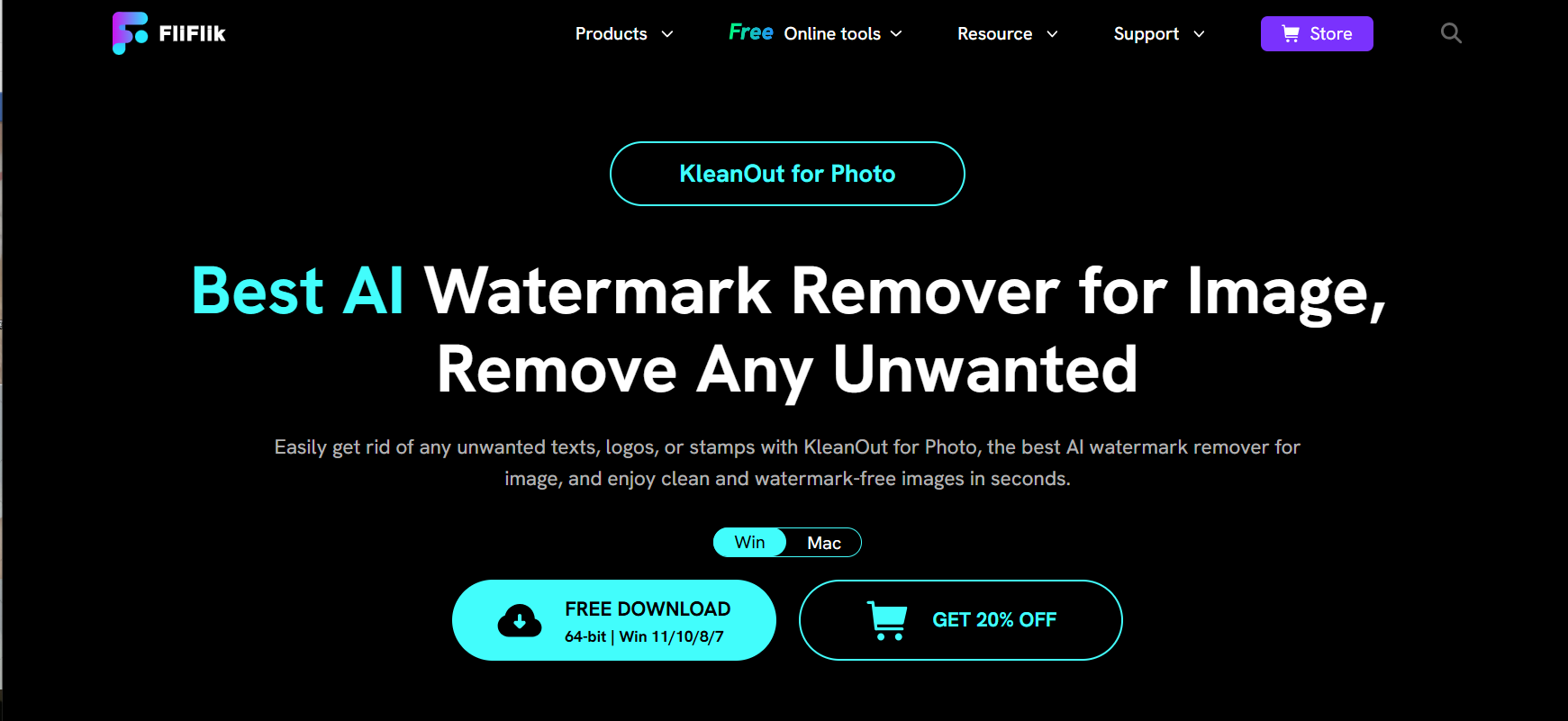 FliFlik-hitpaw watermart remover alternative 