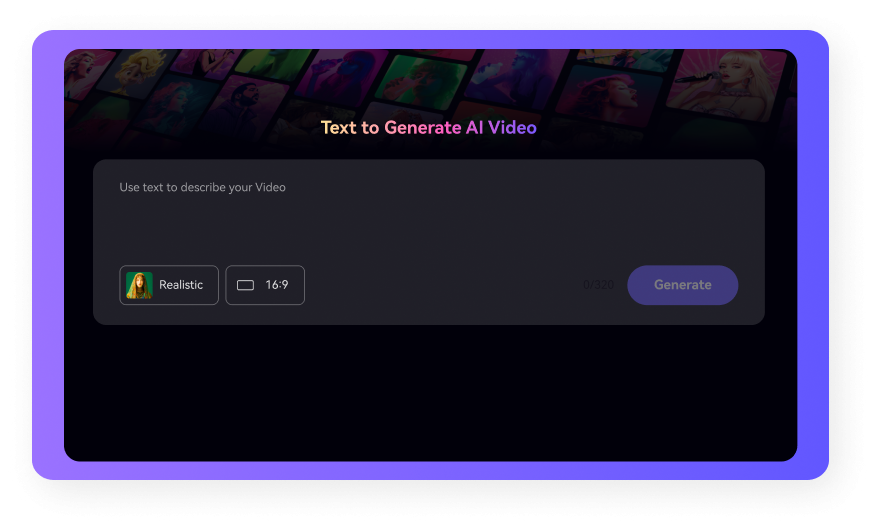 enter text prompts